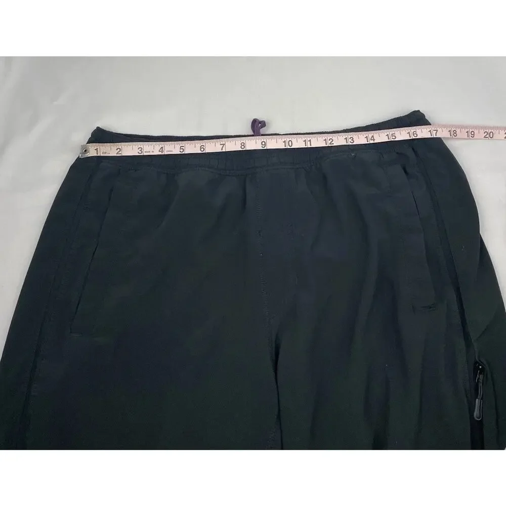 Lululemon Pace Breaker Shorts Men Large Black 9” Lined Stretch Active Gym
